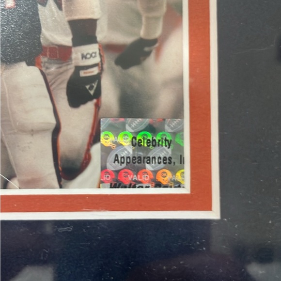 Walter Payton signed and certified - Picture 3 of 3